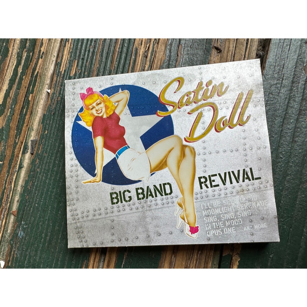 Satin Doll Big Band Revival CD Michael Maxwell Steve Wingfield Swing Jazz 2005